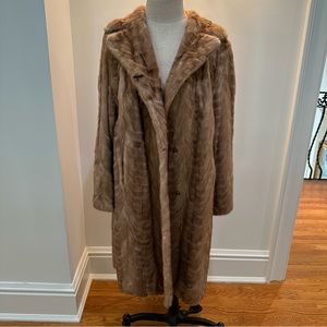Furs by Plasikowski Long Genuine Fur Coat